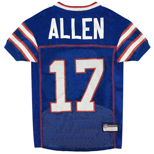 Buffalo Bills Official Team Josh Allen Pet Jersey