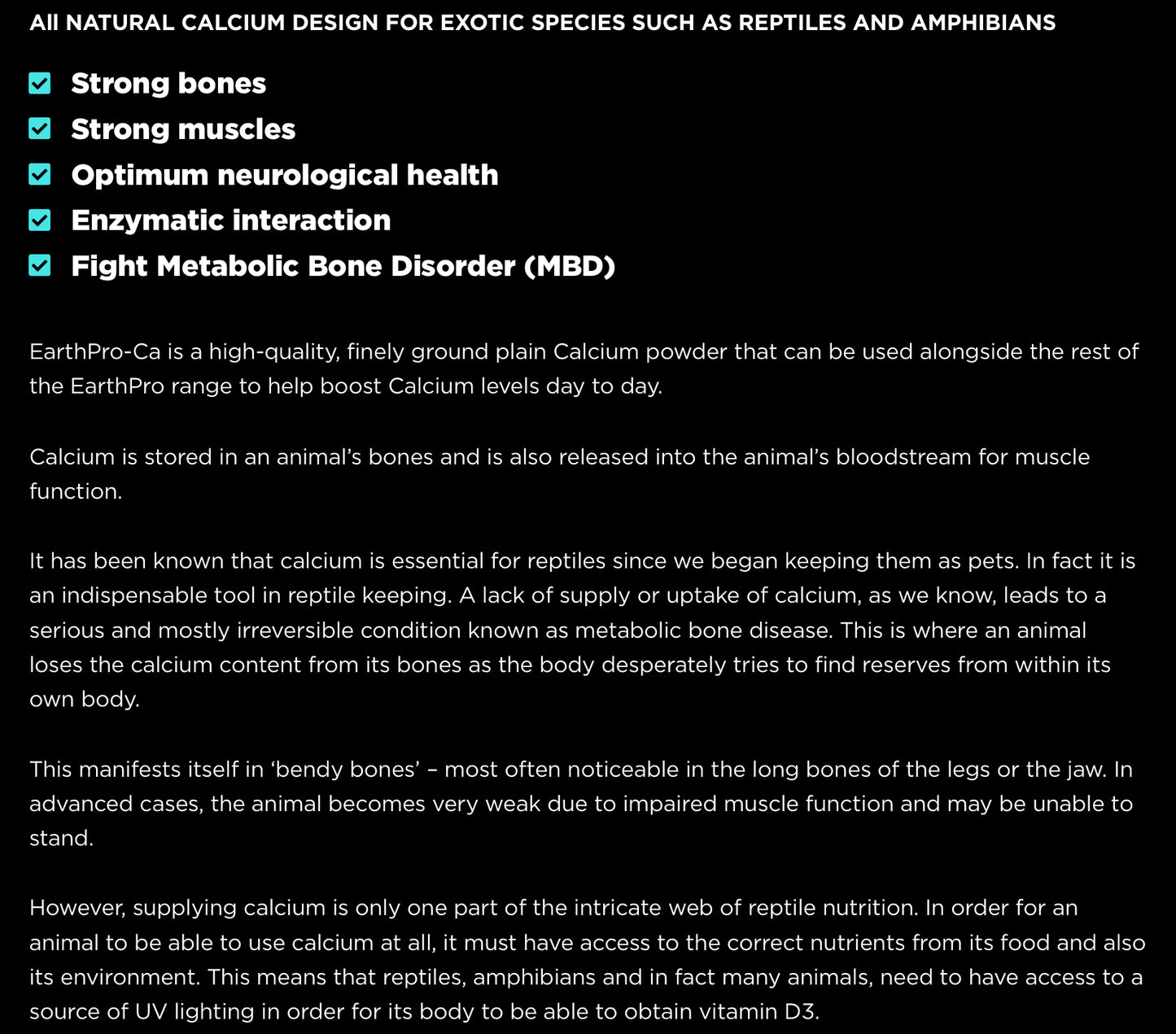 Arcadia EarthPro-Ca
ESSENTIAL CALCIUM