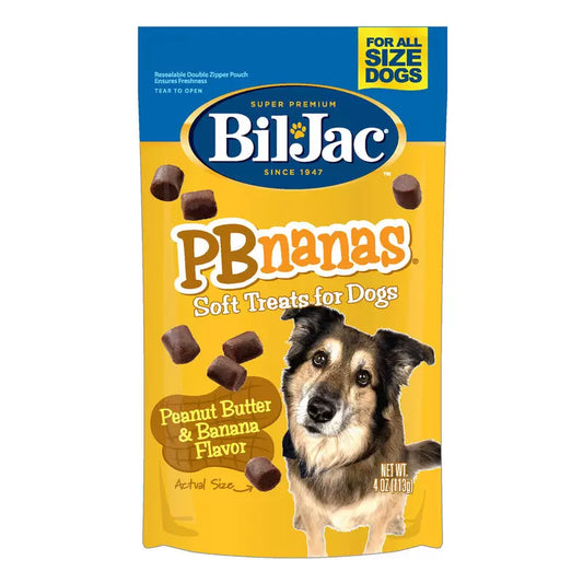 BIL-JAC PBNANAS SOFT DOG TREATS