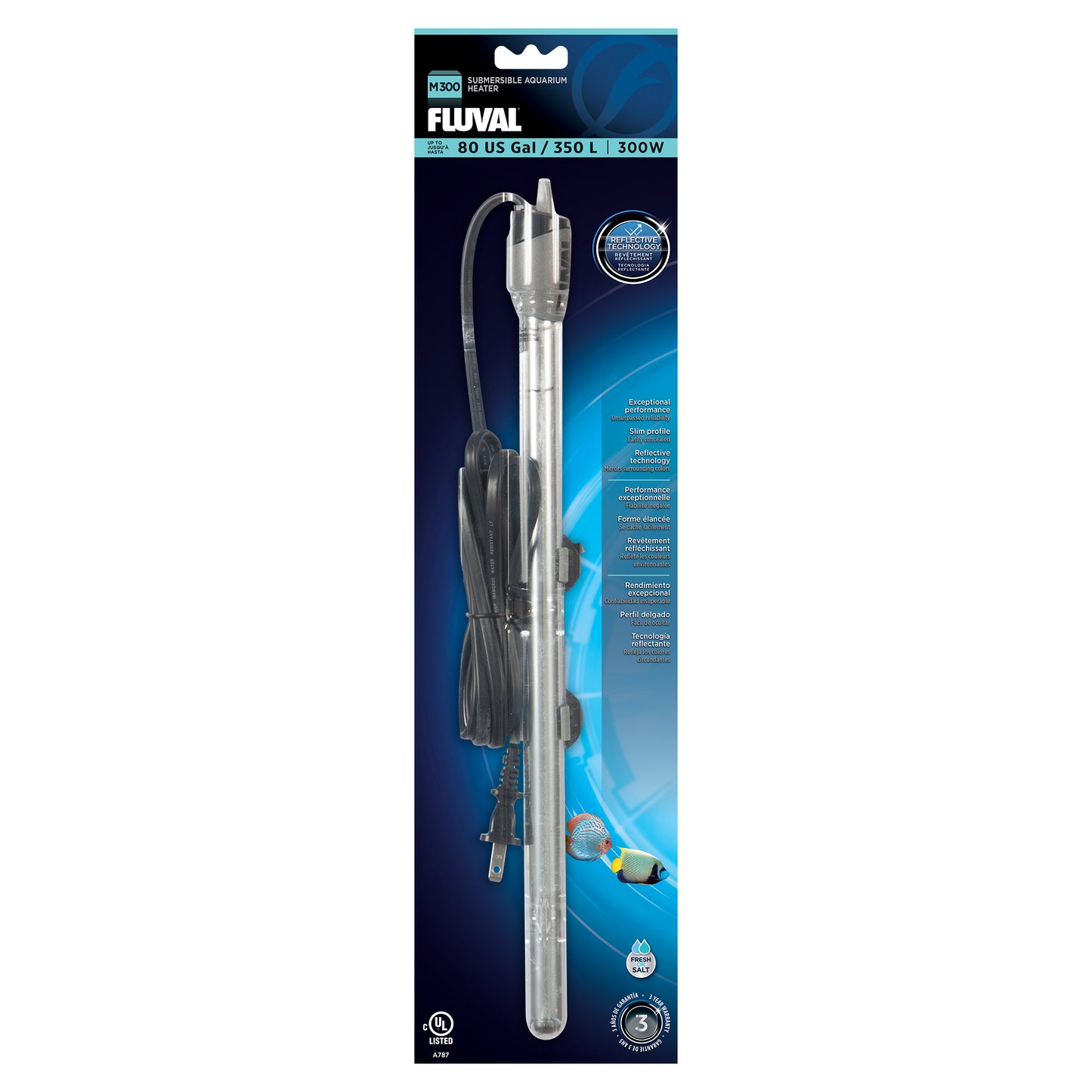 Fluval M300 Submersible Heater - 300 W