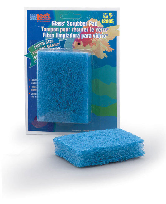 Lee's Aquarium & Pet Products Scrubber Pad for Glass Aquariums