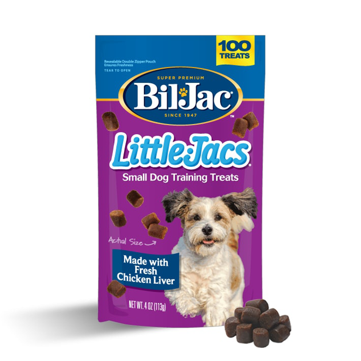 BIL-JAC LITTLE JACS SOFT TRAINING DOG TREATS