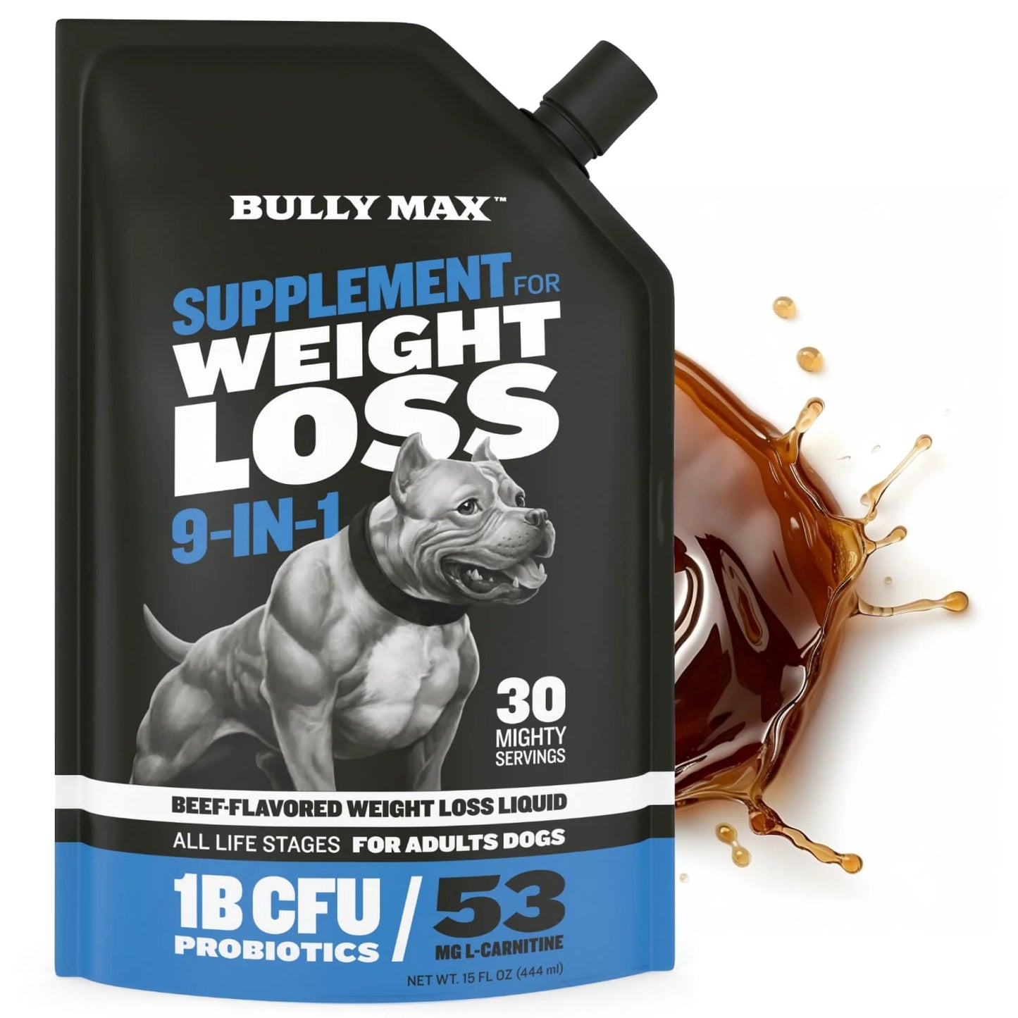 BULLY MAX LIQUID WEIGHT LOSS SUPPLEMENT