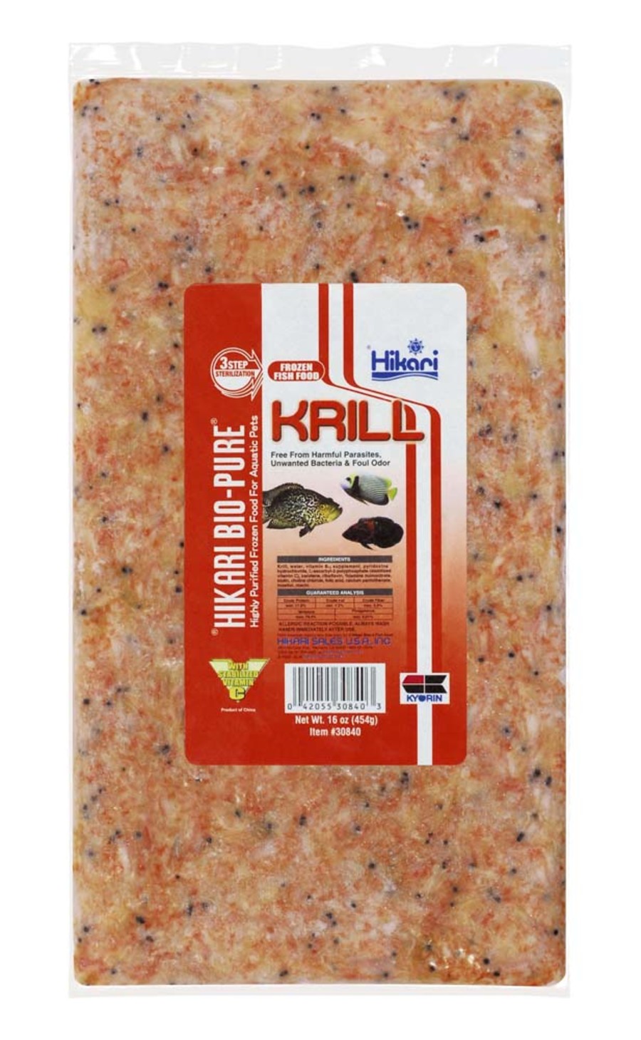 Hikari USA Bio-Pure Frozen Krill Fish Food