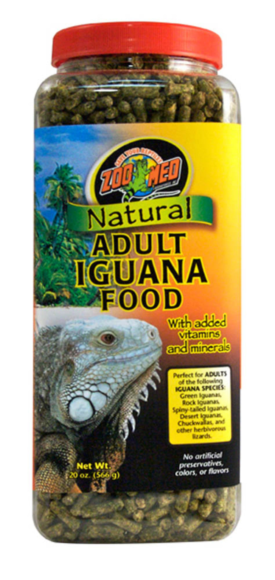 Zoo Med All Natural Adult Iguana Dry Food