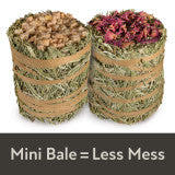 Kaytee Field+Forest Mini Hay Bales Apple and Rose