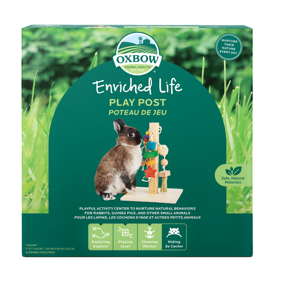 Oxbow Animal Health Enriched Life Play Post Small Animal Toy