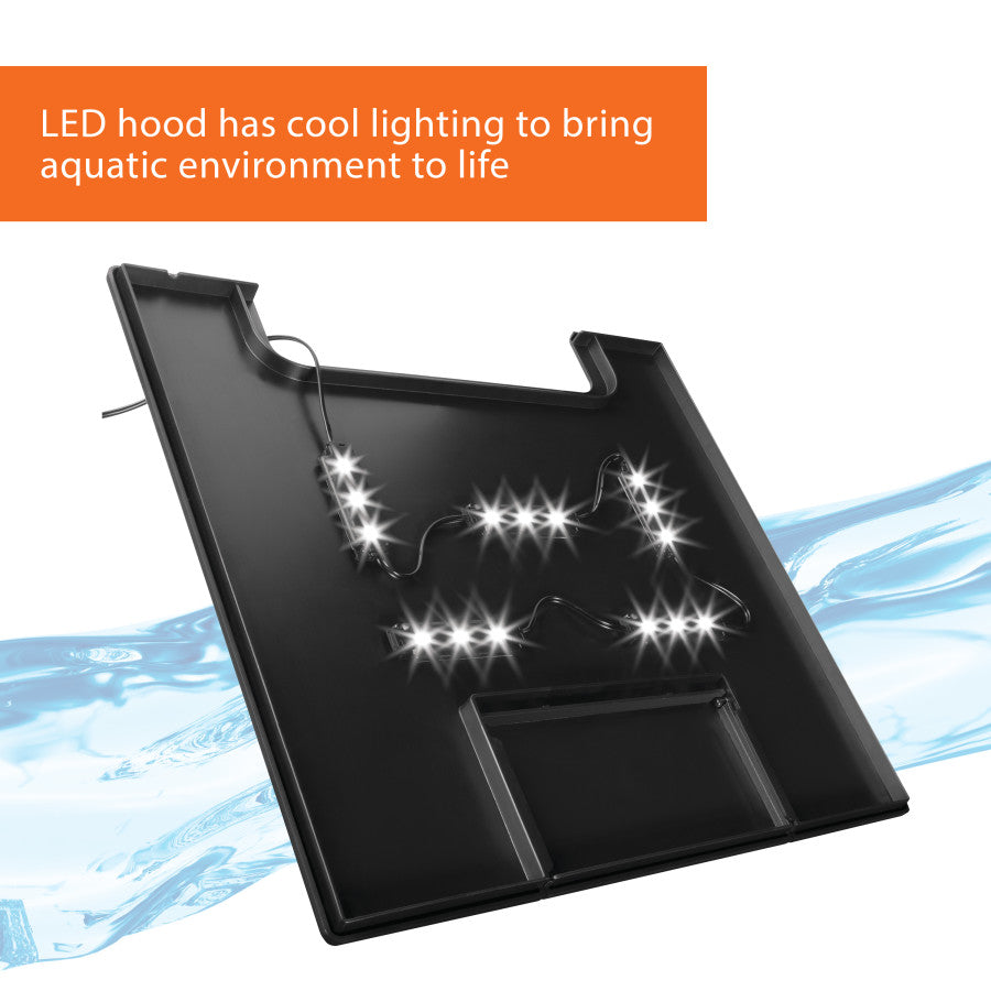 Aqueon Aquarium Starter Kit with LED Lighting