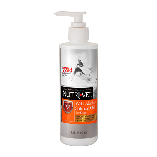 Nutri-Vet Wild Alaskan Salmon Oil for Dogs