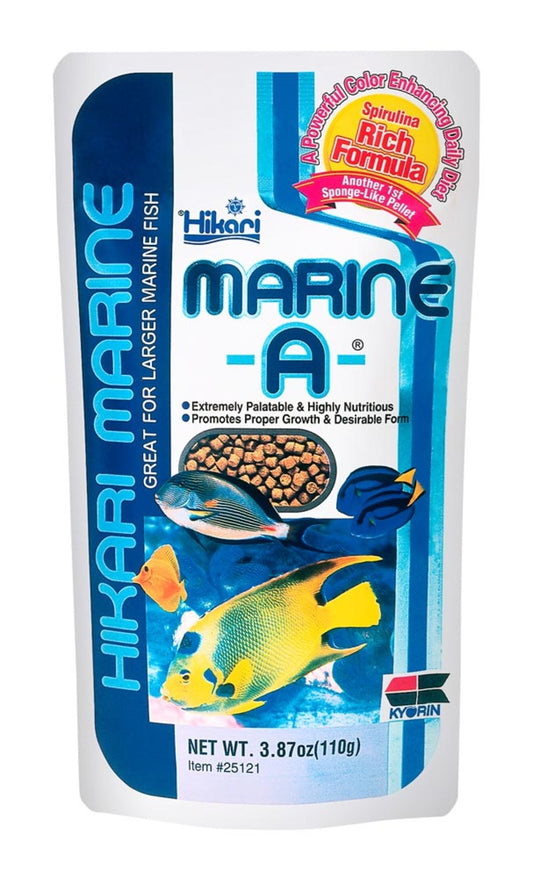 Hikari USA Marine A Pellets Slow Sinking Fish Food