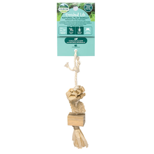 Oxbow Animal Health Enriched Life Natural Play Dangly Small Animal Toy