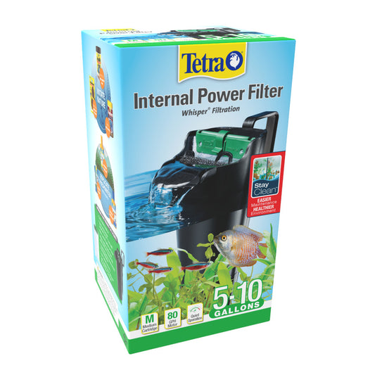 Tetra Whisper 10i Internal Power Filter with Bio-Scrubber