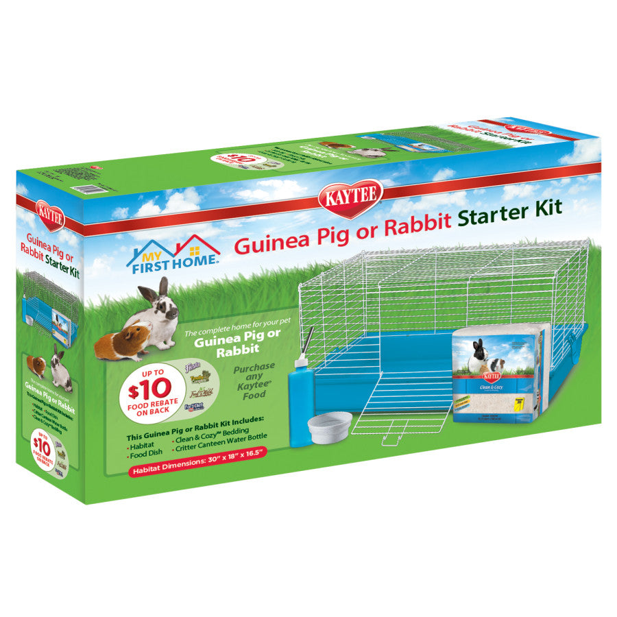 Kaytee My First Home Guinea Pig or Rabbit Starter Kit