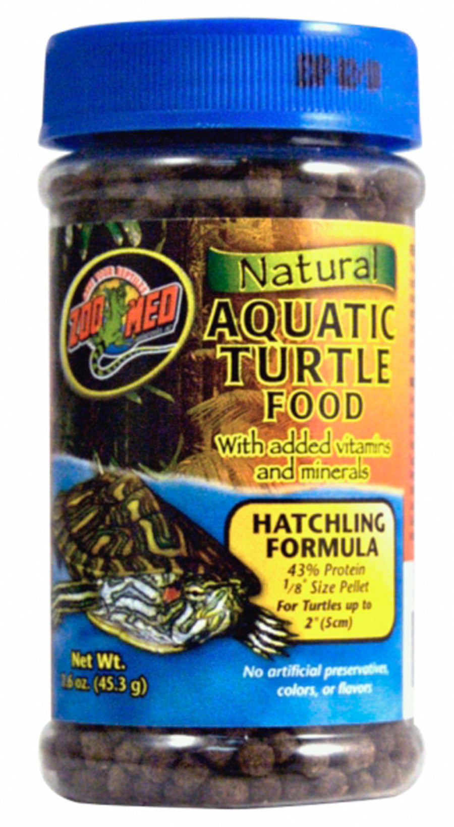 Zoo Med Aquatic Turtle Micro Pellet Hatchling Food