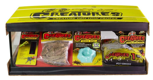 Zoo Med Creatures Den Low Profile Starter Kit