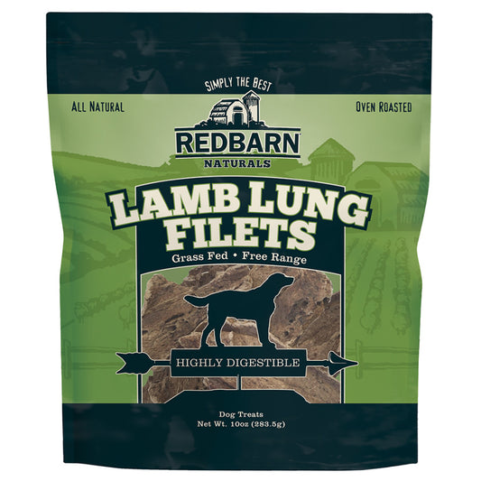 Redbarn Pet Products Lamb Lung Filets Dog Treat