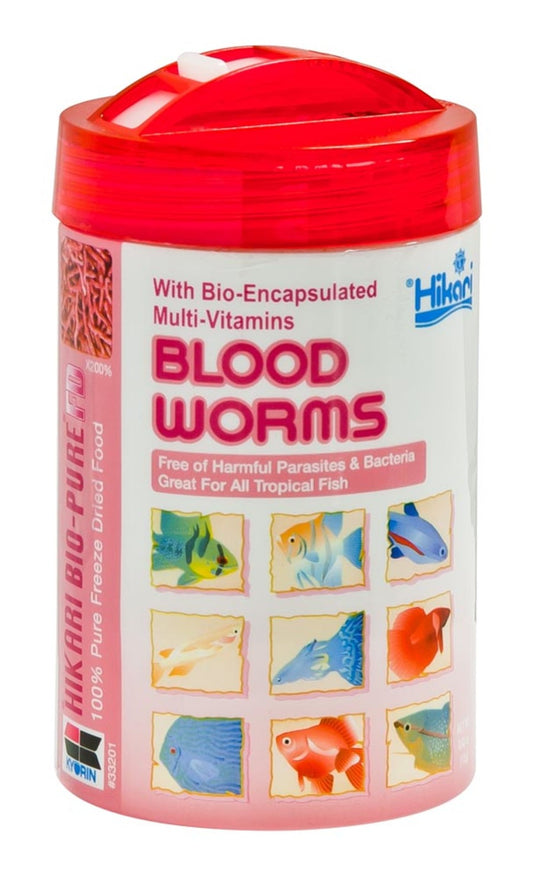 Hikari USA Bio-Pure Bloodworms Freeze Dried Fish Food