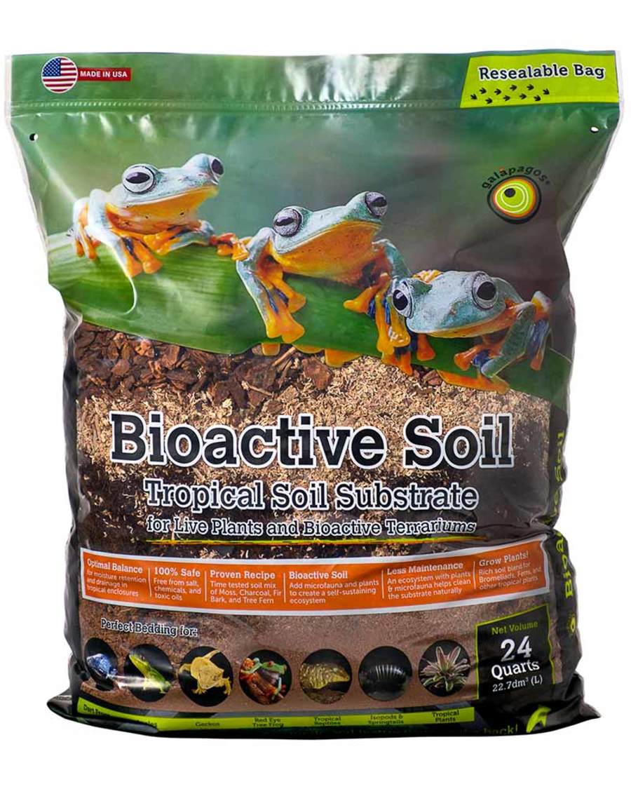 Galapagos Bioactive Tropical Soil Substrate Stand-Up Pouch