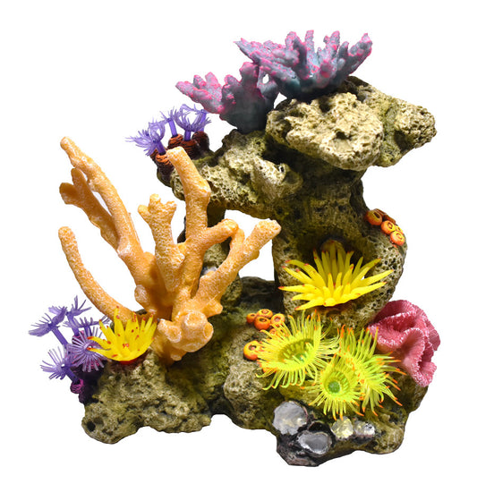 Hikari USA Marine Series Coral Cliff Resin Ornament