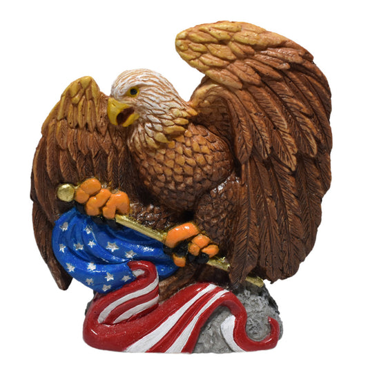 Hikari USA American Hero Series American Eagle Resin Ornament