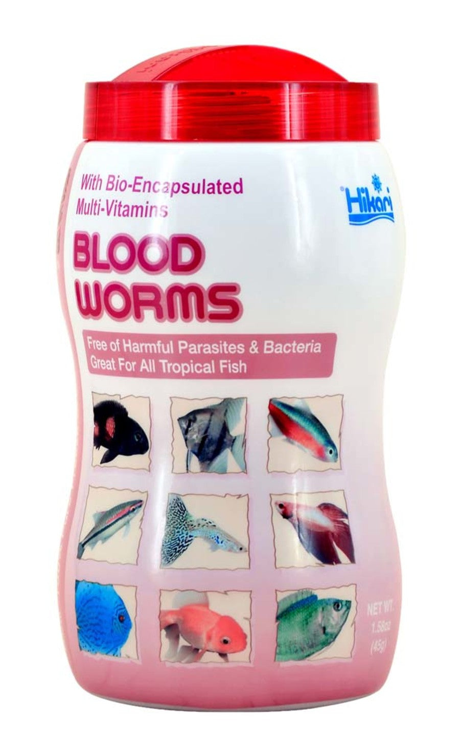 Hikari USA Bio-Pure Bloodworms Freeze Dried Fish Food