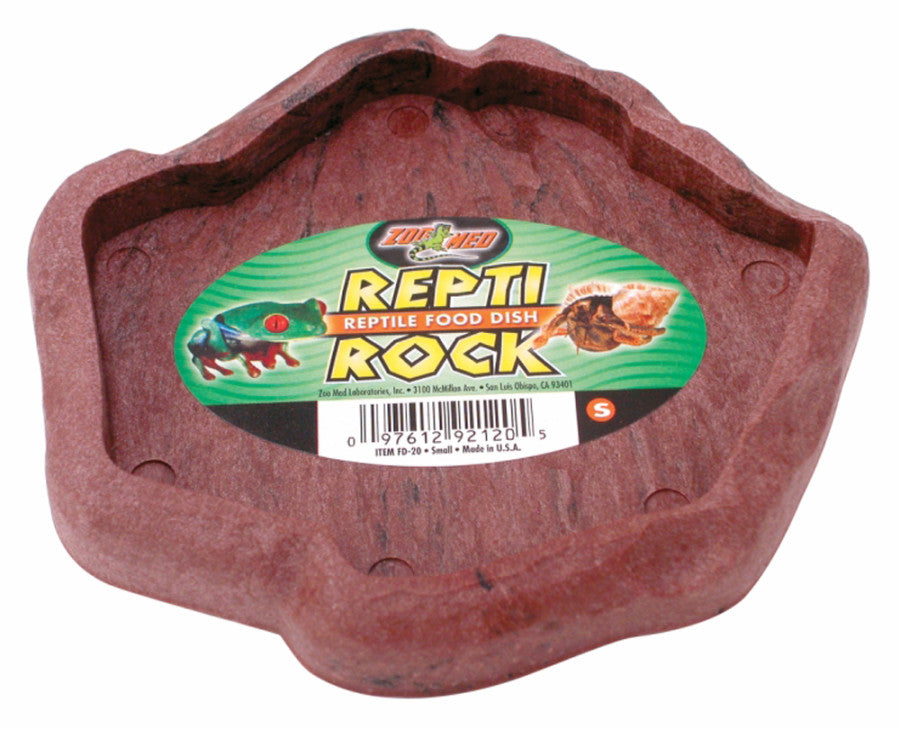 Zoo Med Repti Rock Food Dish (Assorted)