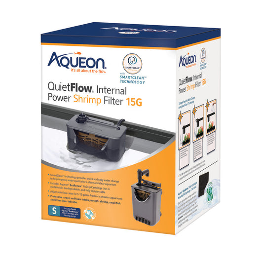 Aqueon QuietFlow® Internal Filter with SmartClean™ Technology