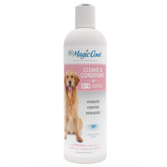 Four Paws Magic Coat Cleans & Conditions Dog 2 in 1 Shampoo and Conditioner