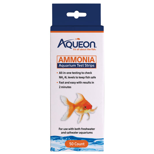 Aqueon Ammonia Aquarium Test Strips