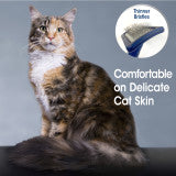 Four Paws Magic Coat Professional Series Comfort-Grip Cat Slicker Brush