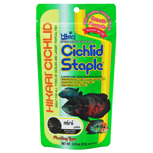 Hikari USA Cichlid Staple Pellets Fish Food