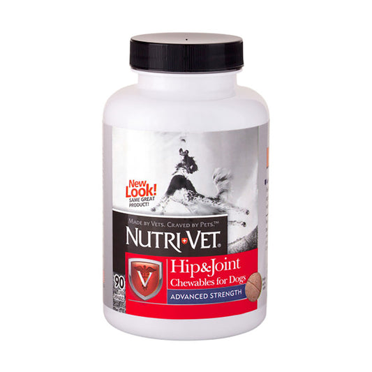 Nutri-Vet Hip & Joint Veterinary Strength Liver Chewables