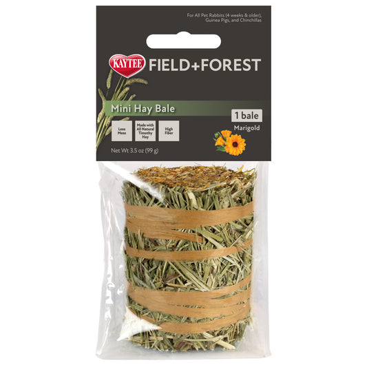 Kaytee Field+Forest Mini Hay Bales Marigold