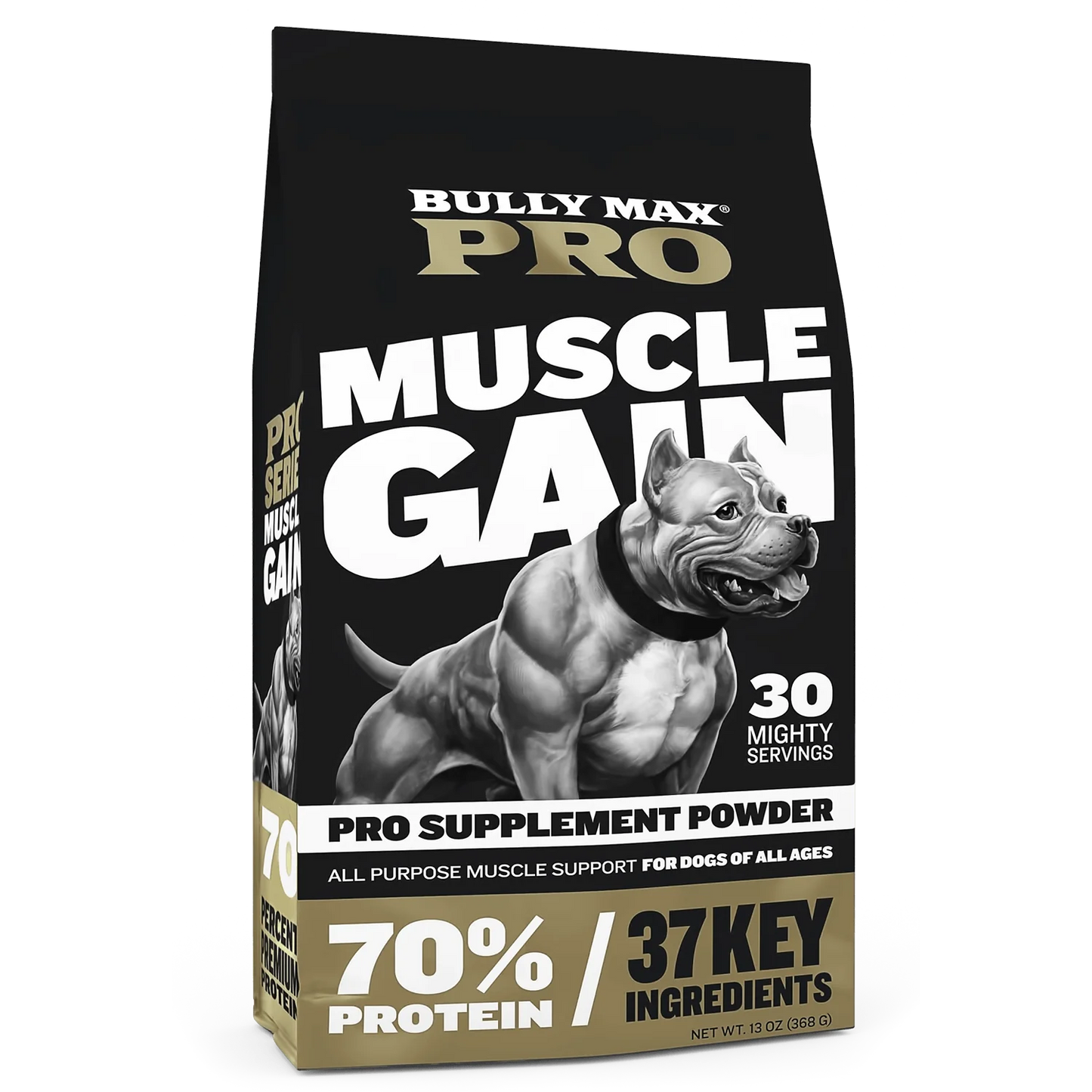 BULLY MAX PRO SERIES MUSCLE GAIN SUPPLEMENT POWDER