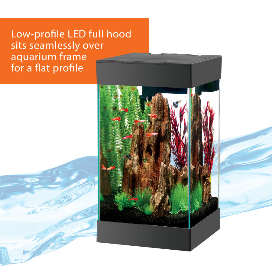 Aqueon Aquarium Starter Kit with LED Lighting