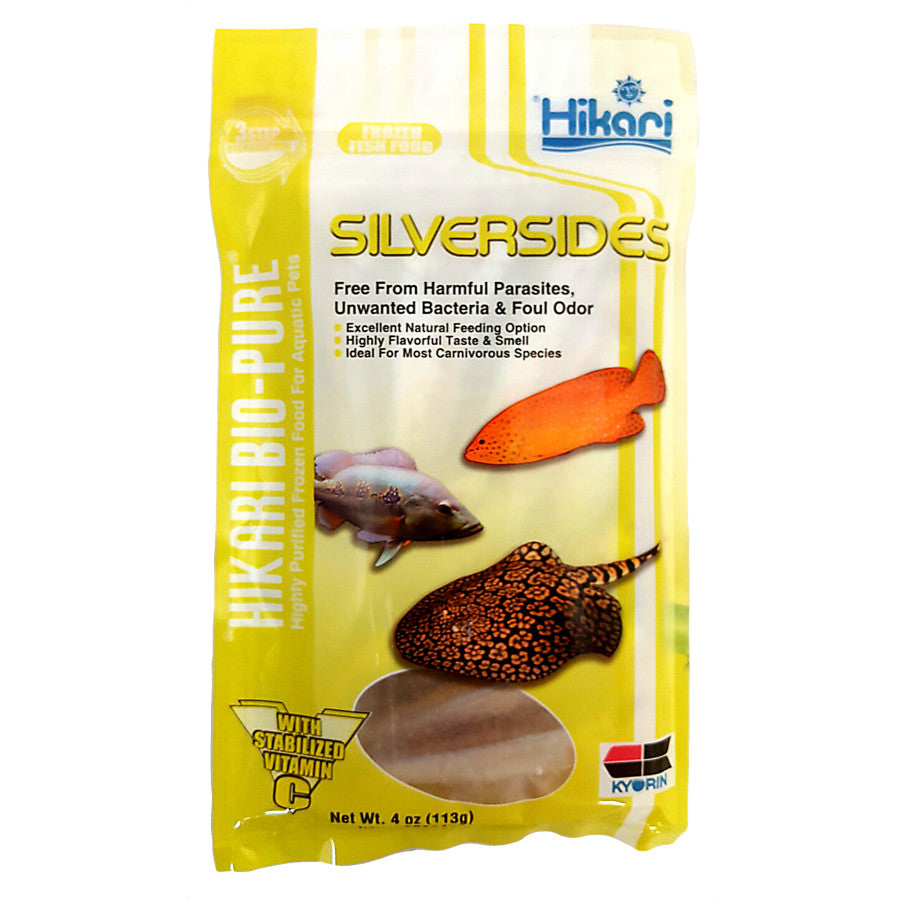 Hikari USA Silversides Frozen Fish Food