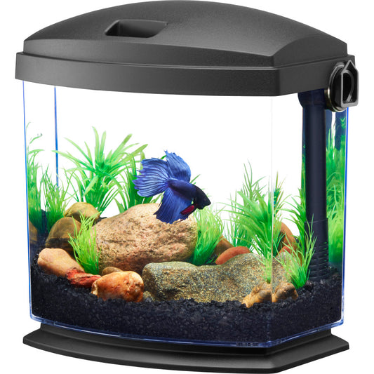 Aqueon BettaBow with Quick Clean Technology Aquarium Kit