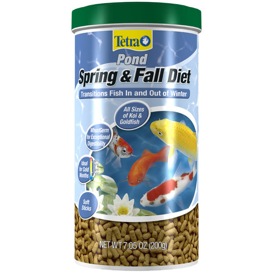 Tetra Spring & Fall Diet Sticks for Koi and Goldfish