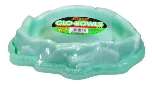 Zoo Med Glo-Bowl Glow in the Dark Combo Bowl