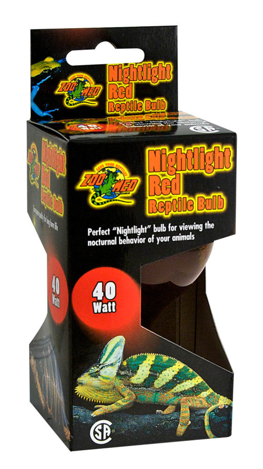 Zoo Med Nightlight Red Reptile Bulb