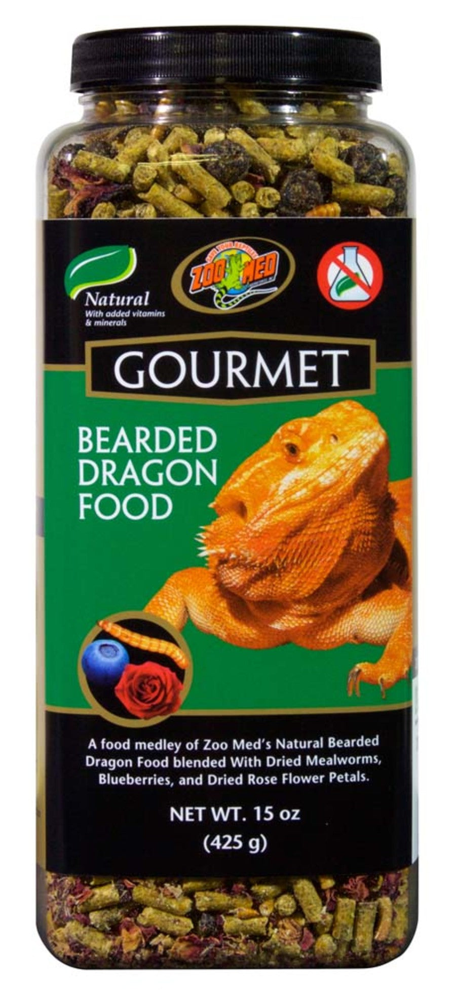 Zoo Med Gourmet Bearded Dragon Dry Food