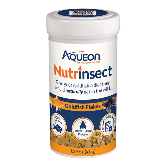 Aqueon Nutrinsect Fish-Free Gold Fish Food