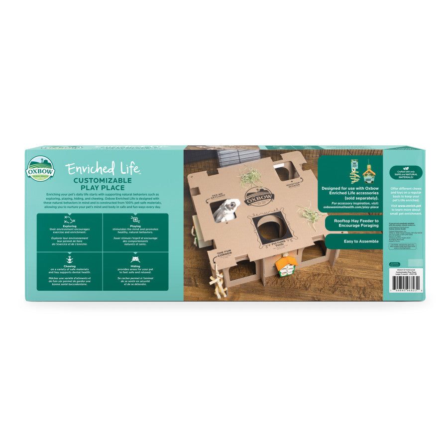 Oxbow Animal Health Enriched Life Small Animal Customizable Play Place