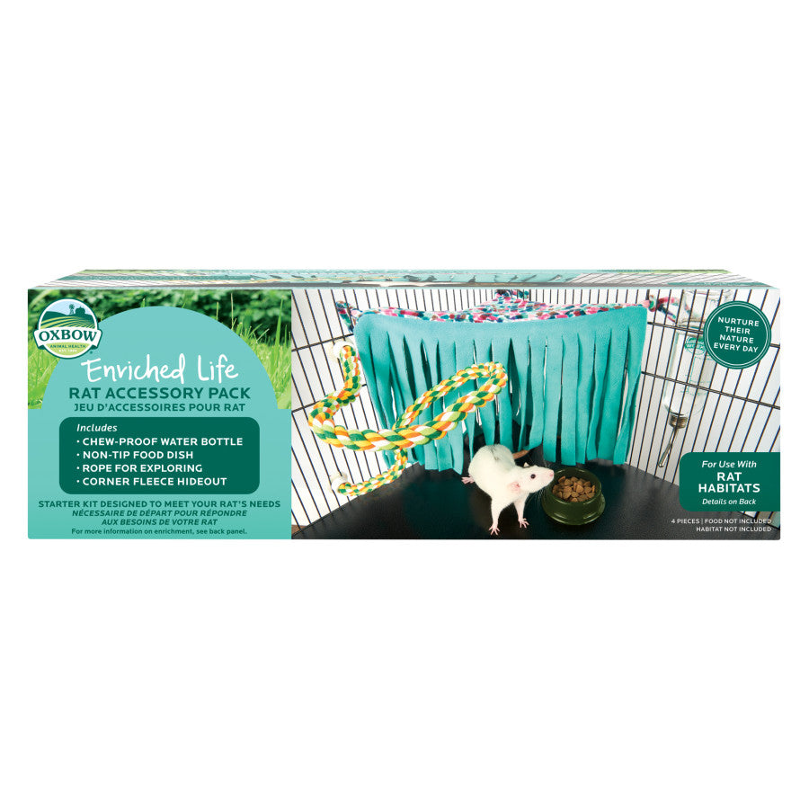 Oxbow Animal Health Enriched Life Rat Starter Kit Accessory Pack