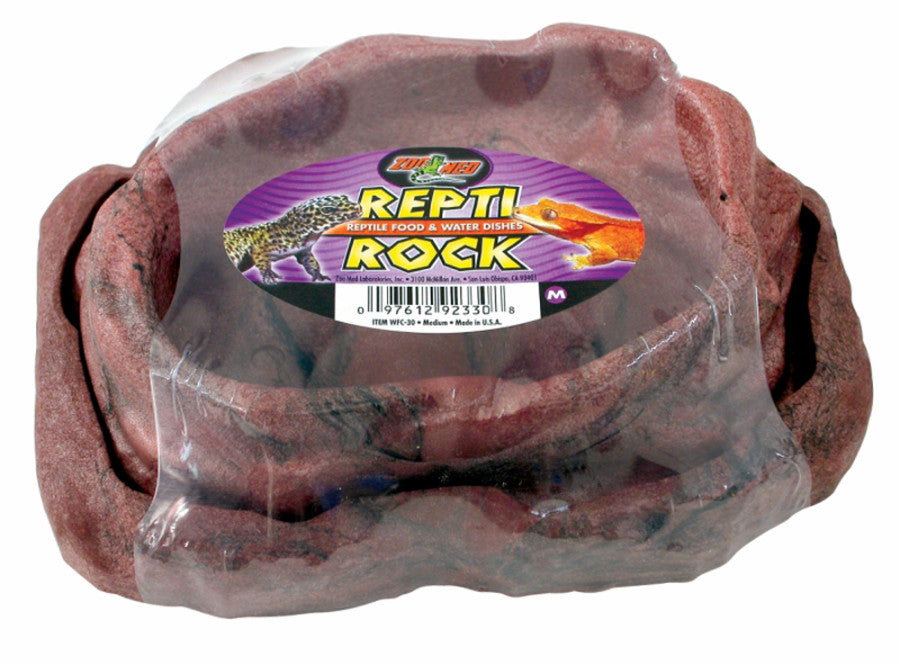 Zoo Med Combo Repti Rock Food and Water Dish (Assorted)