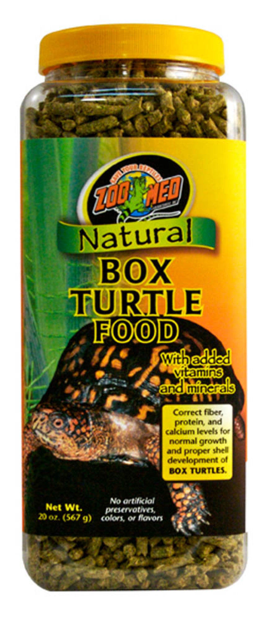 Zoo Med Natural Box Turtle Pellet Food