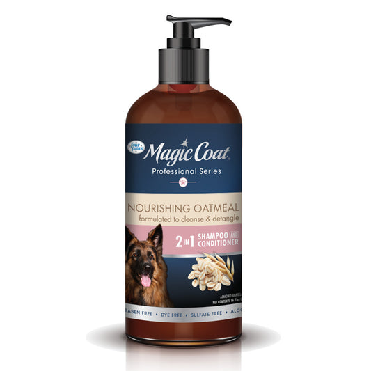 Four Paws Magic Coat Professional Series Nourishing Oatmeal 2 in 1 Dog Shampoo and Conditioner