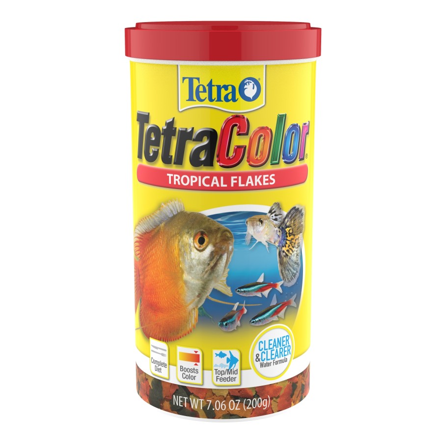 Tetra TetraColor Tropical Flakes Fish Food