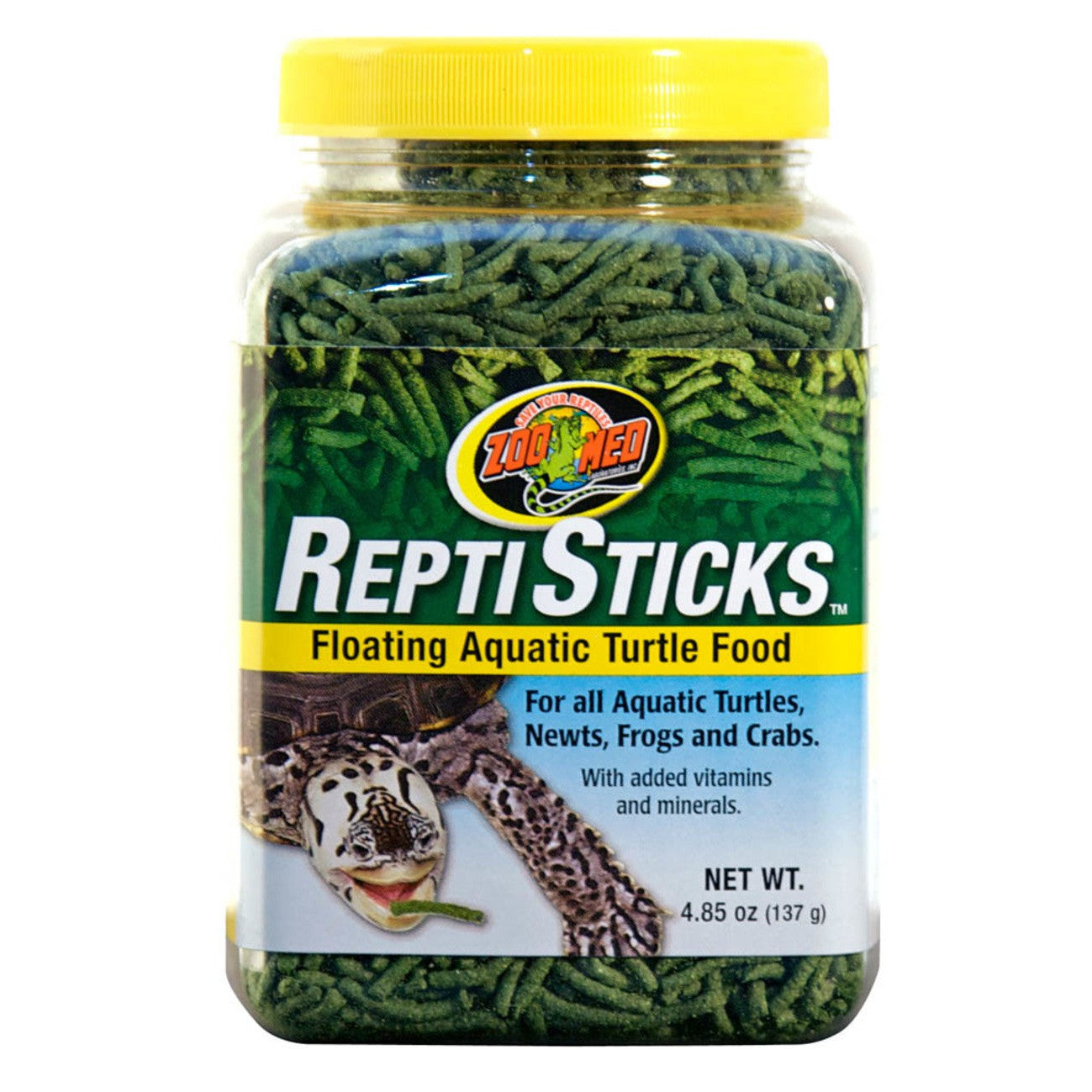 Zoo Med Reptisticks Floating Aquatic Turtle Dry Food