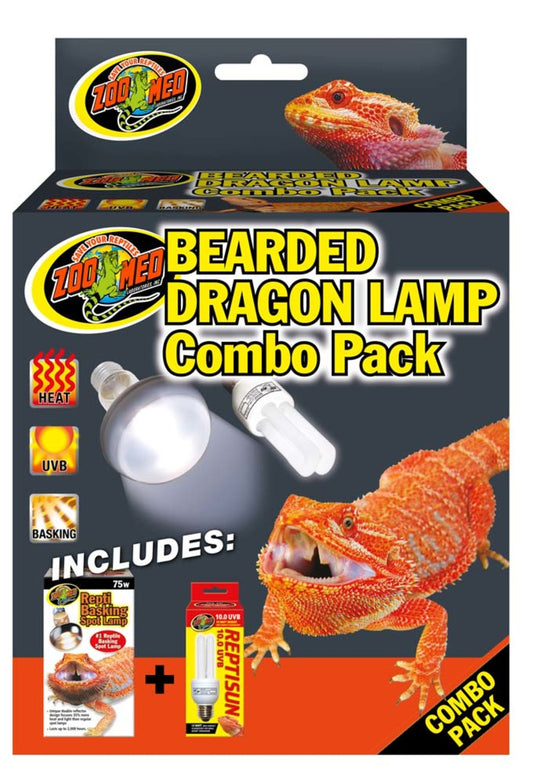 Zoo Med Bearded Dragon Lamp Combo Pack